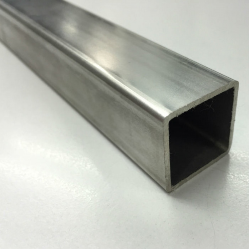 Труба 50х50х5,0 мм, aisi 304, 600 grit