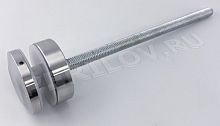 Стеклодержатель точечный d 50мм на плоскость, aisi 304, М16 (литой)