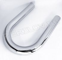Окончание поручня пандуса, для трубы 38мм, aisi 304 (180°)