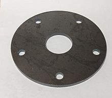 Фланец d 150мм, под трубу d 42,4мм, Ст3 (t=6мм, 3 отв.)