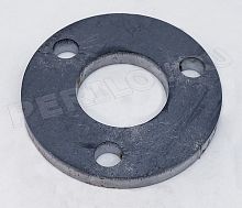 Фланец d 55мм, под трубу d 25мм, Ст3 (t=6мм, 3 отв.)