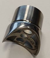 Фитинг (седловина) угол 90°, для трубы 38х1,5мм, aisi 304 (внутренний)