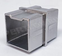 Соединитель для трубы 40х40х1,5мм, aisi 304 (внутренний)